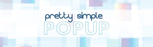 Pretty Simple Popup Builder Plugin Logo Horizontal