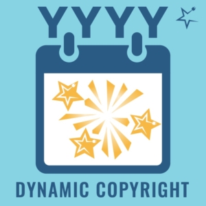 Dynamic Copyright Year Free Plugin for 2023