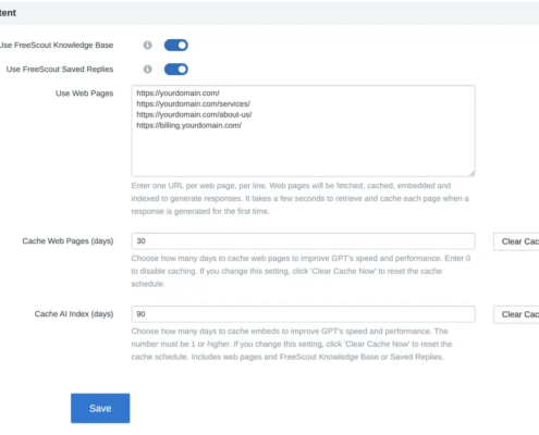 Knowledge Base and Caching