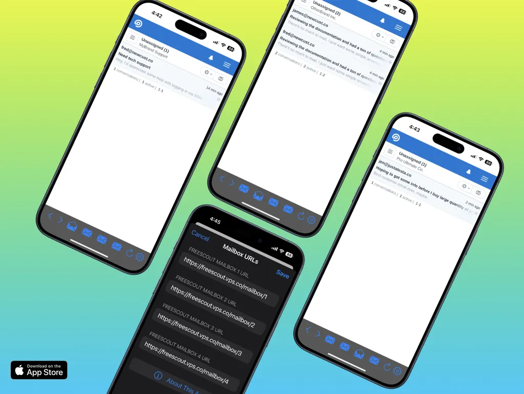 FreeScout Plus App iPhones Hero
