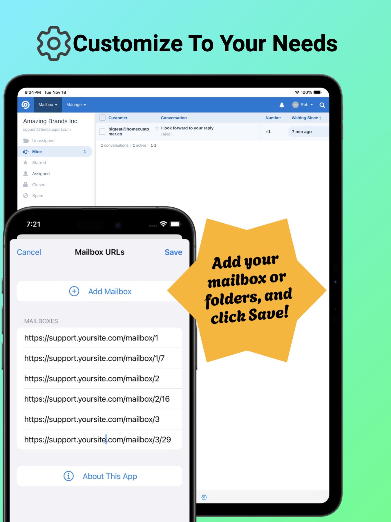 FreeScout v1.1 iPad 13in Screenshot 3