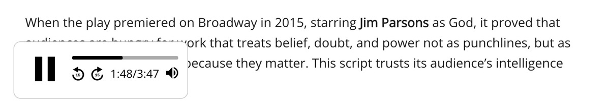 WordWave Floating Player